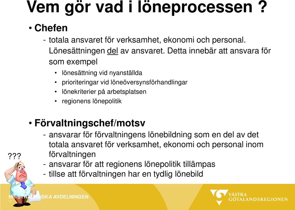 arbetsplatsen regionens lönepolitik?