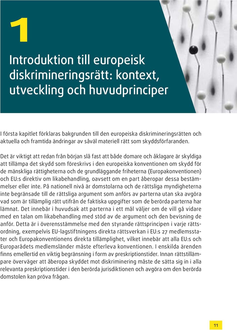 Det är viktigt att redan från början slå fast att både domare och åklagare är skyldiga att tillämpa det skydd som föreskrivs i den europeiska konventionen om skydd för de mänskliga rättigheterna och