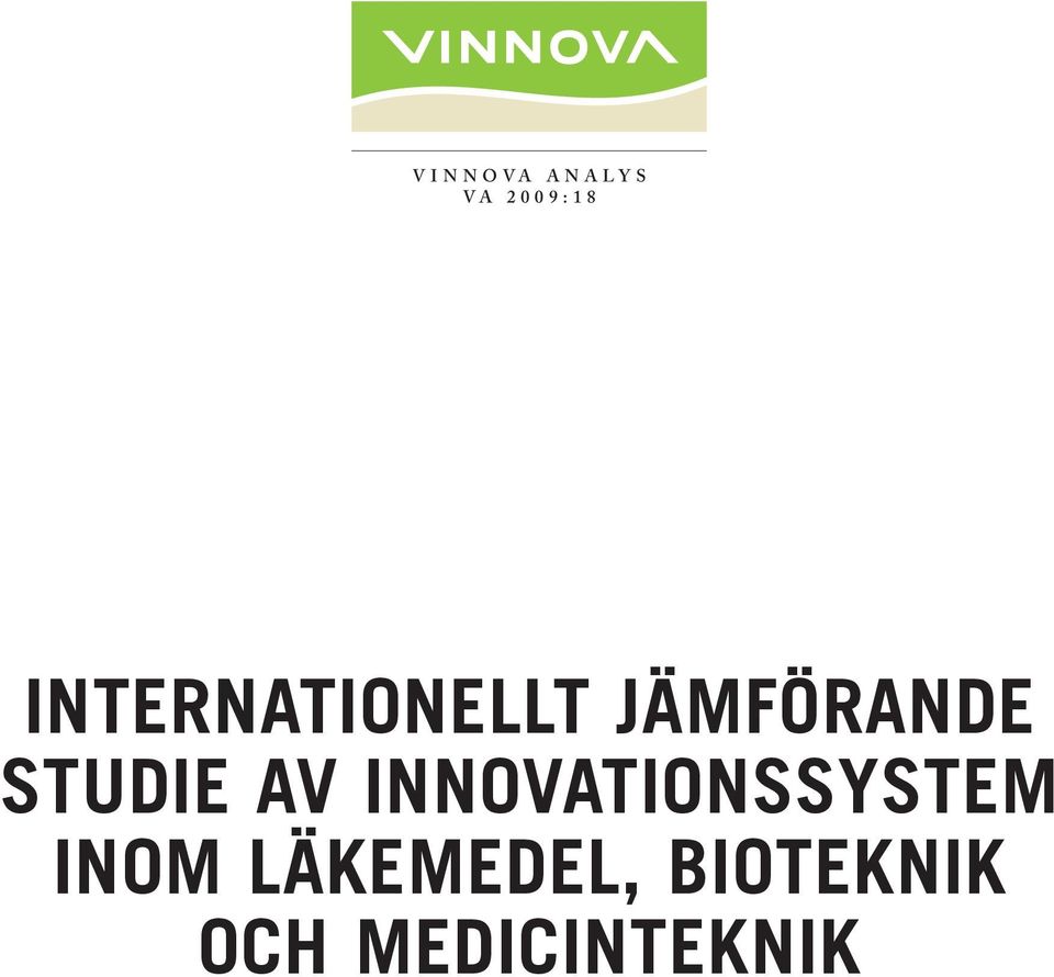 studie av innovationssystem