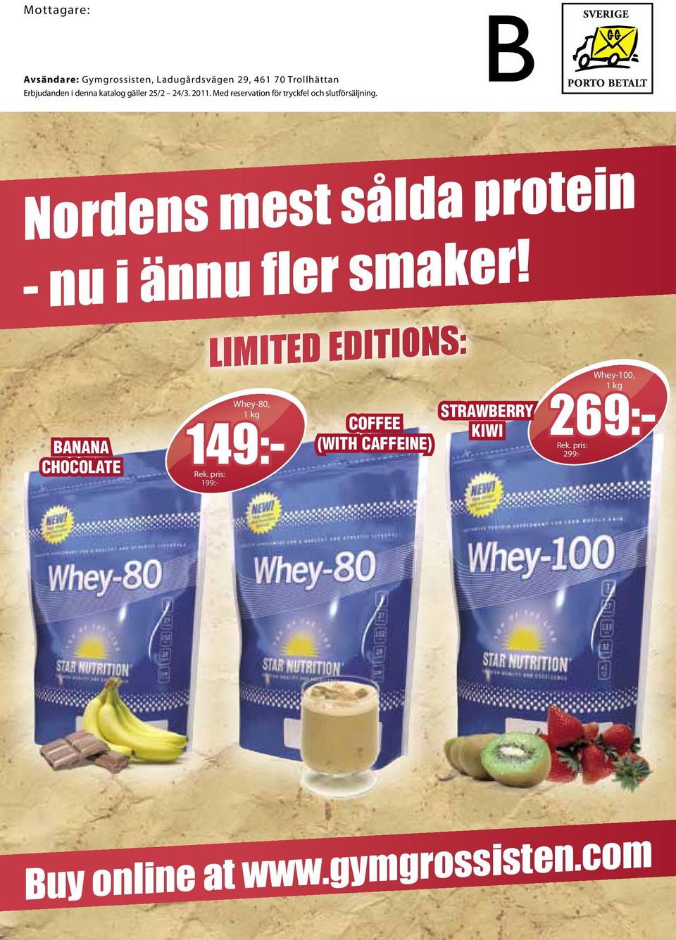 Nordens mest sålda protein - nu i ännu fler smaker!