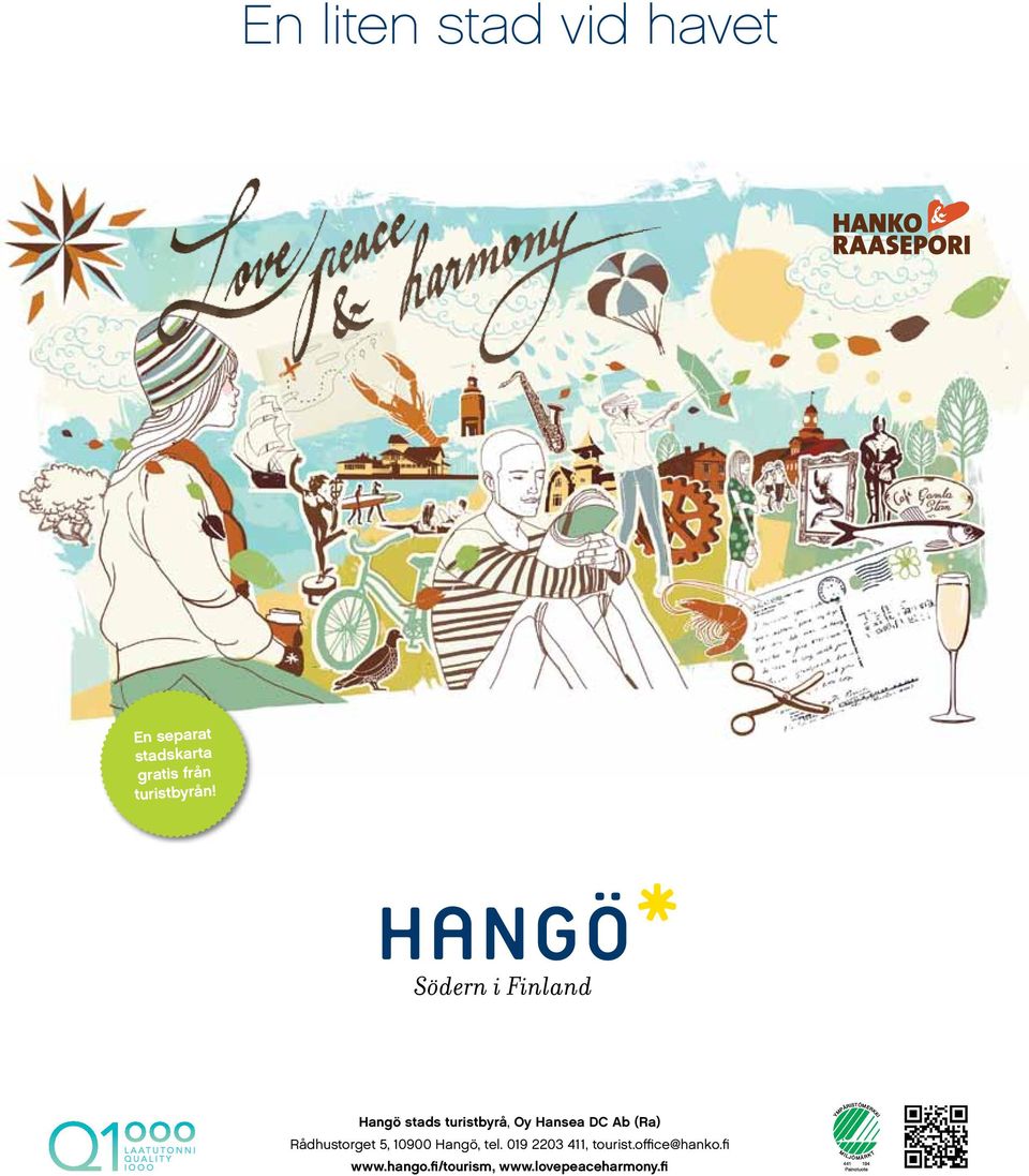 Hangö stads turistbyrå, Oy Hansea DC Ab (Ra) Rådhustorget