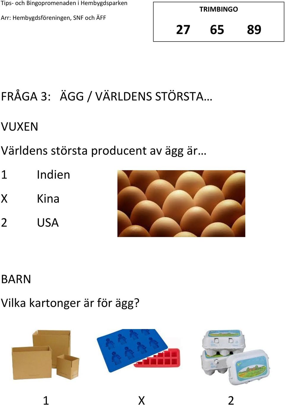 producent av ägg är 1 Indien Kina