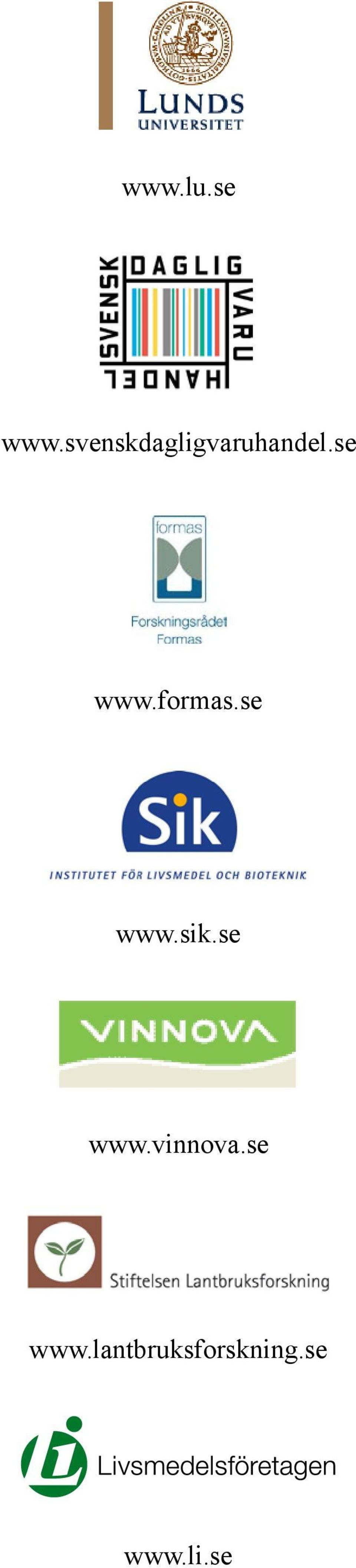 se www.formas.se www.sik.