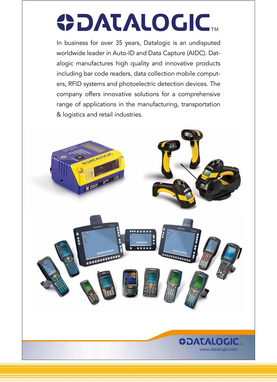 computers, RFID systems and photoelectric detection devices.