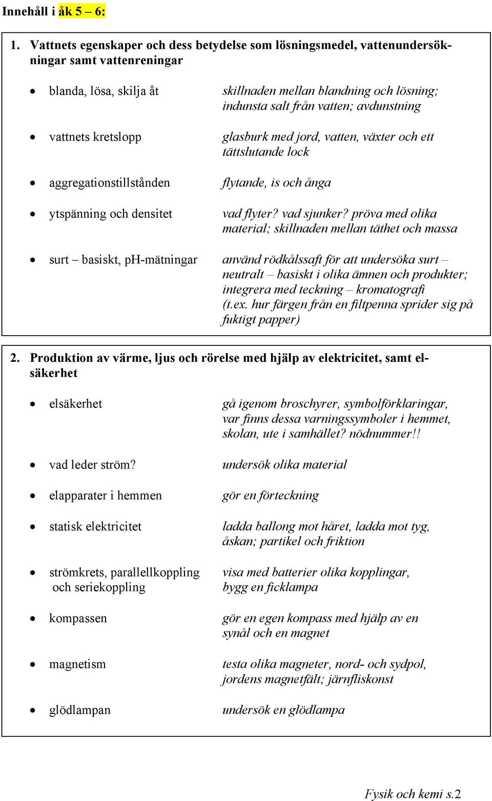 avdunstning vattnets kretslopp glasburk med jord, vatten, växter och ett tättslutande lock aggregationstillstånden flytande, is och ånga ytspänning och densitet vad flyter? vad sjunker?