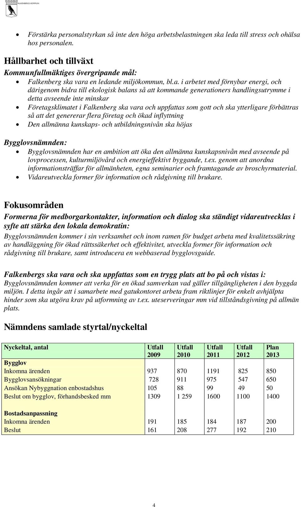 het och tillväxt Kommunfullmäktiges övergripan