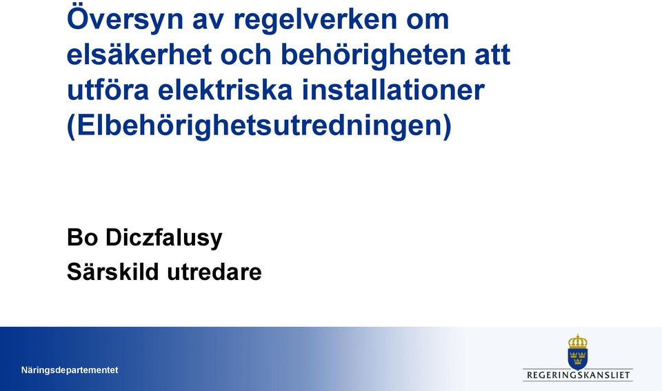 elektriska installationer