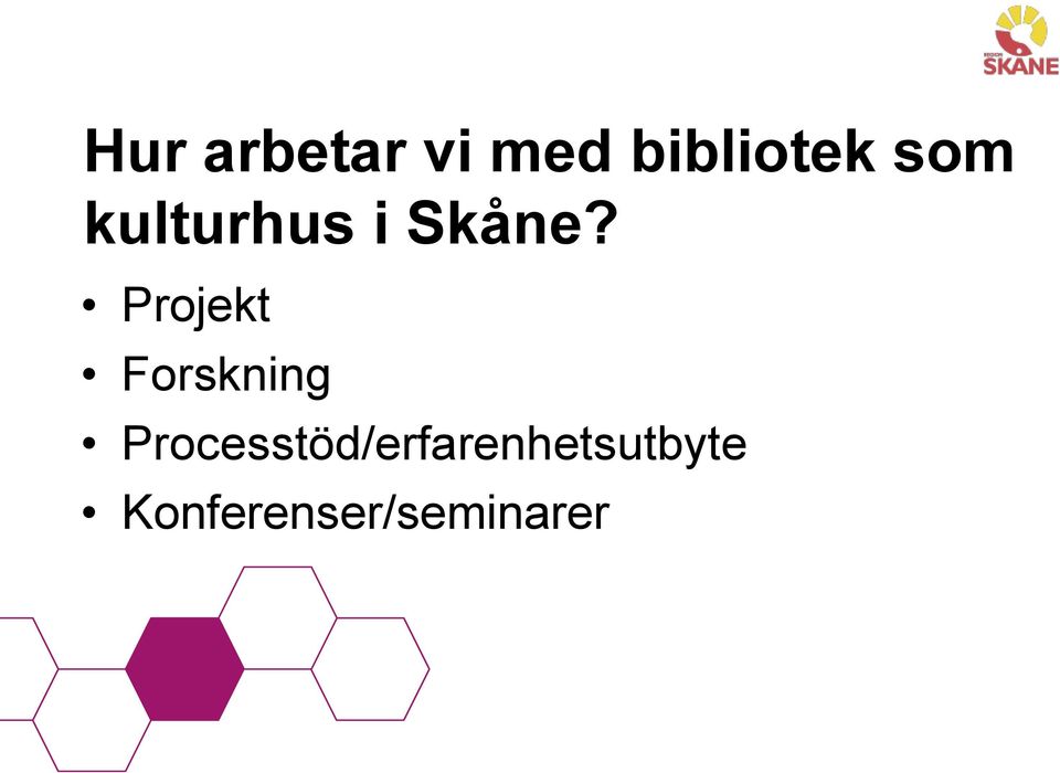 Projekt Forskning