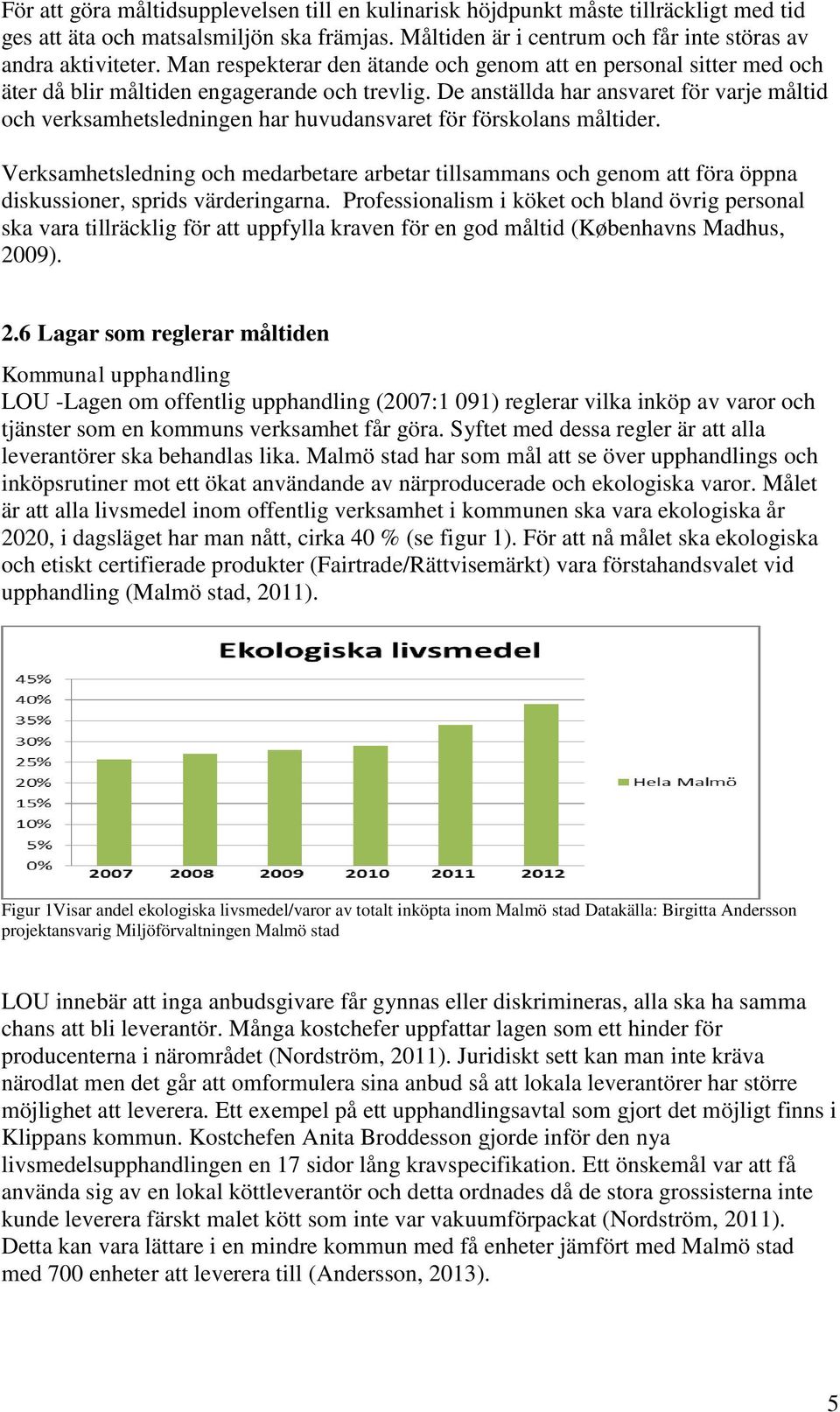 De anställda har ansvaret för varje måltid och verksamhetsledningen har huvudansvaret för förskolans måltider.