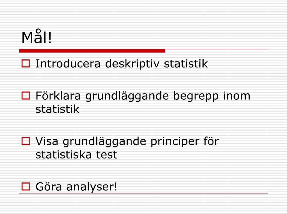 begrepp inom statistik Visa