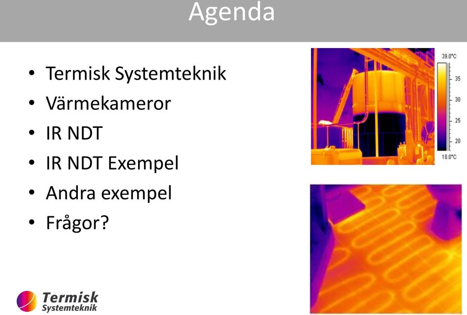 Värmekameror IR NDT