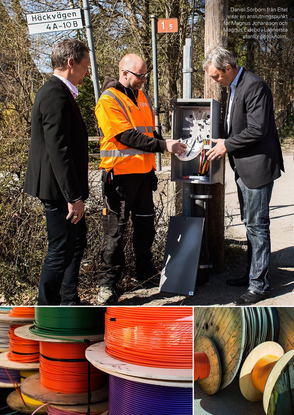 Johansson och Magnus Eidebo i