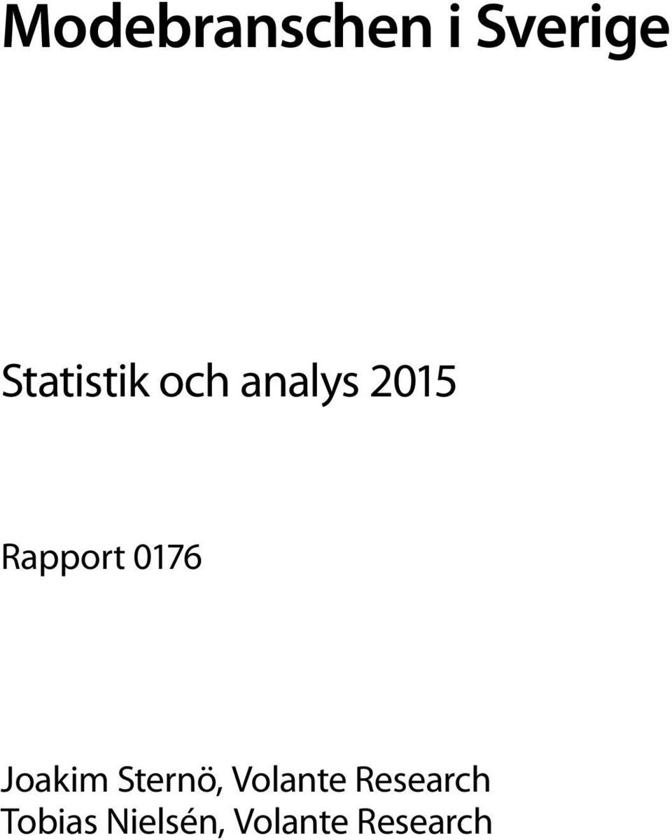 Rapport 0176 Joakim Sternö,