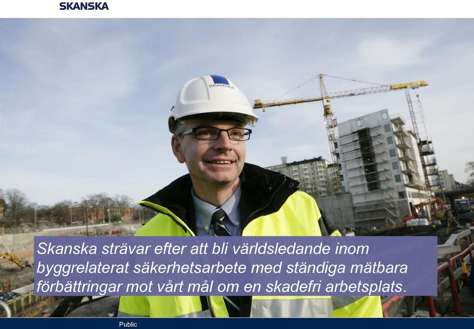 säkerhetsarbete med ständiga mätbara