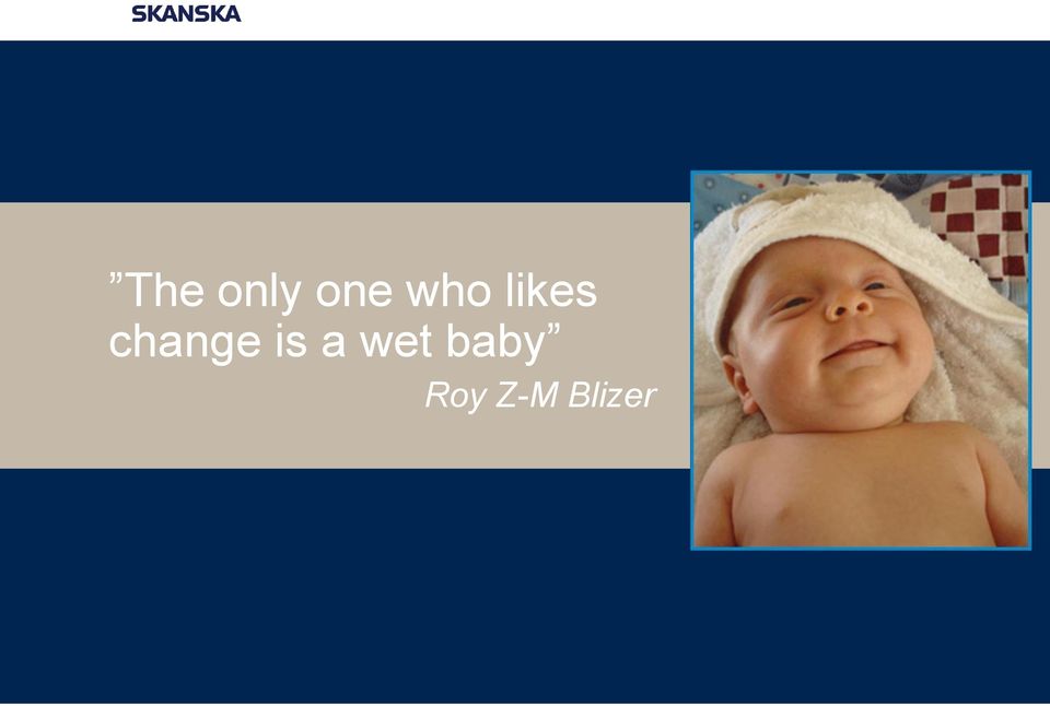 change is a