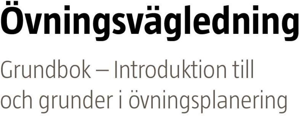 Introduktion till