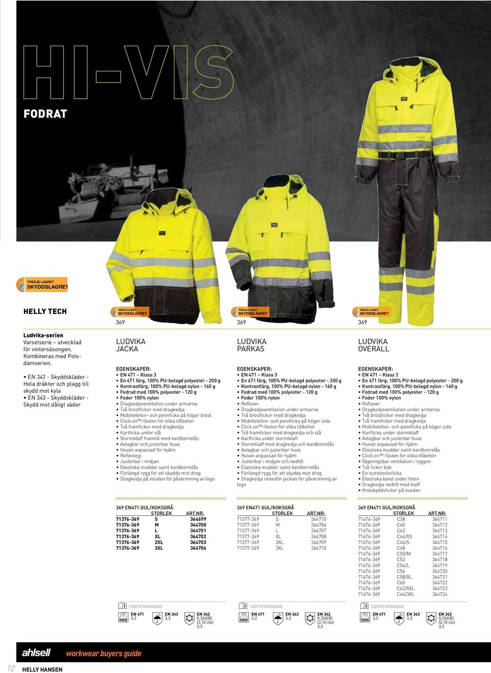 100% PU-belagd nylon - 160 g Fodrad med 100% polyester - 120 g Foder 100% nylon Dragkedjeventilation under armarna Två bröstfickor med dragkedja Mobiltelefon- och pennficka på höger bröst Click.