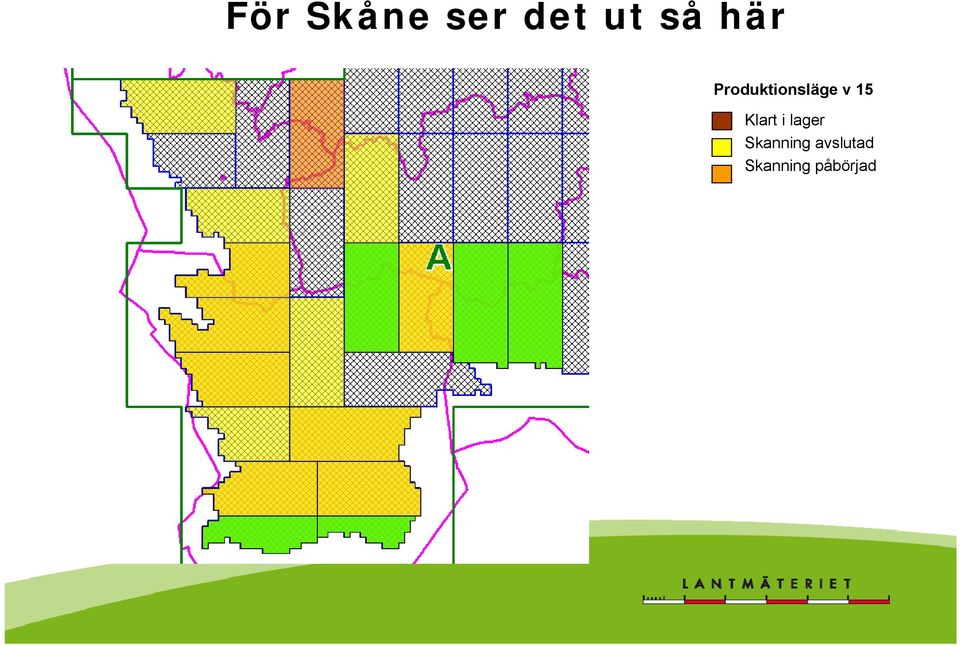 Klart i lager Skanning