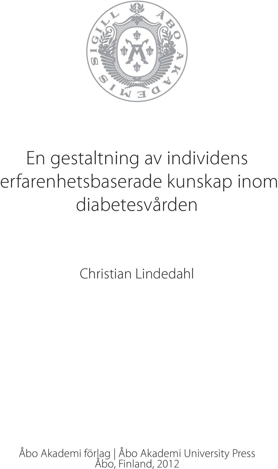 diabetesvården Christian Lindedahl Åbo