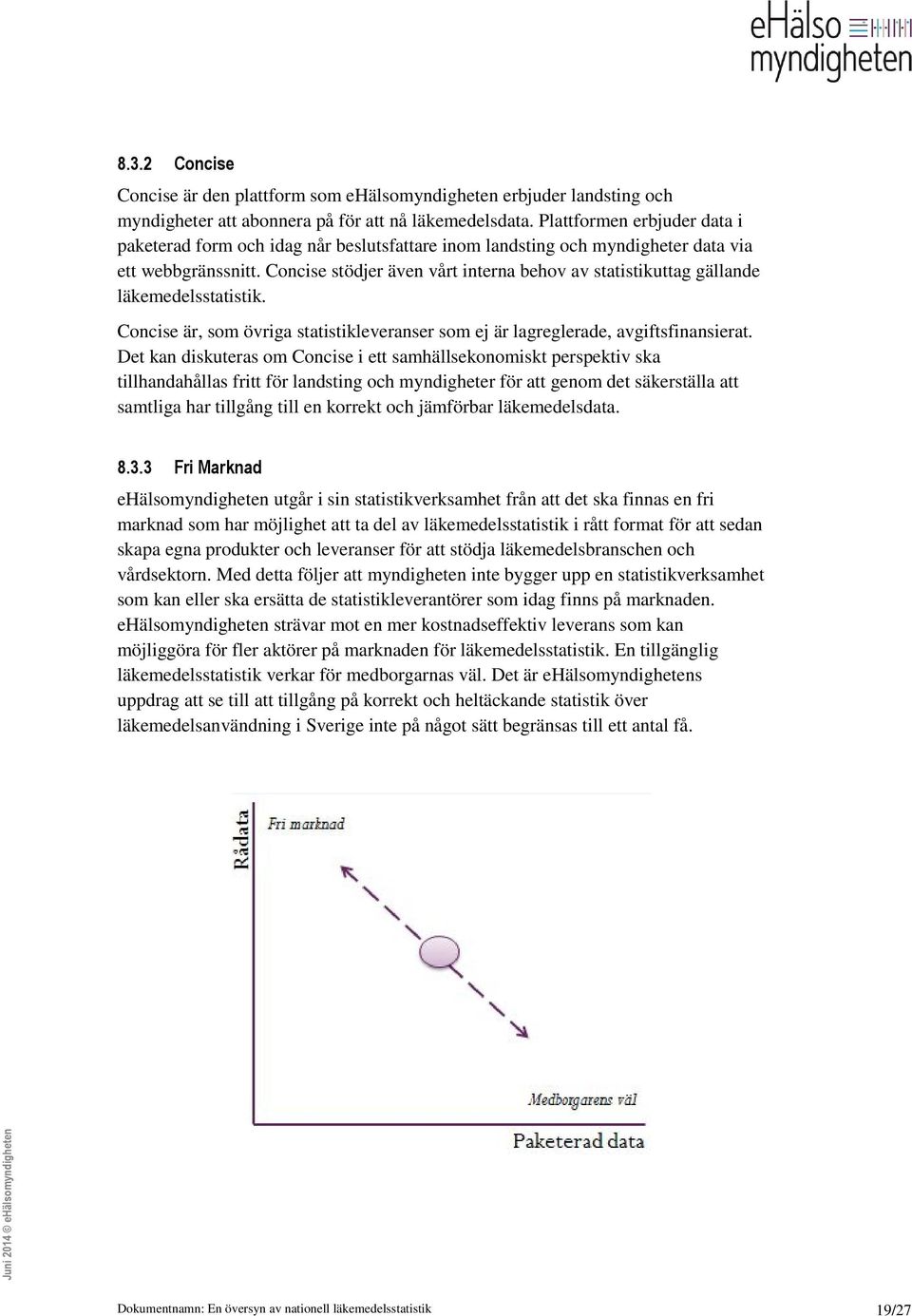 Concise stödjer även vårt interna behov av statistikuttag gällande läkemedelsstatistik. Concise är, som övriga statistikleveranser som ej är lagreglerade, avgiftsfinansierat.