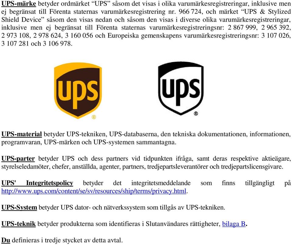 varumärkesregistreringsnr: 2 867 999, 2 965 392, 2 973 108, 2 978 624, 3 160 056 och Europeiska gemenskapens varumärkesregistreringsnr: 3 107 026, 3 107 281 och 3 106 978.