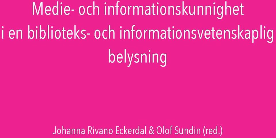 informationsvetenskaplig