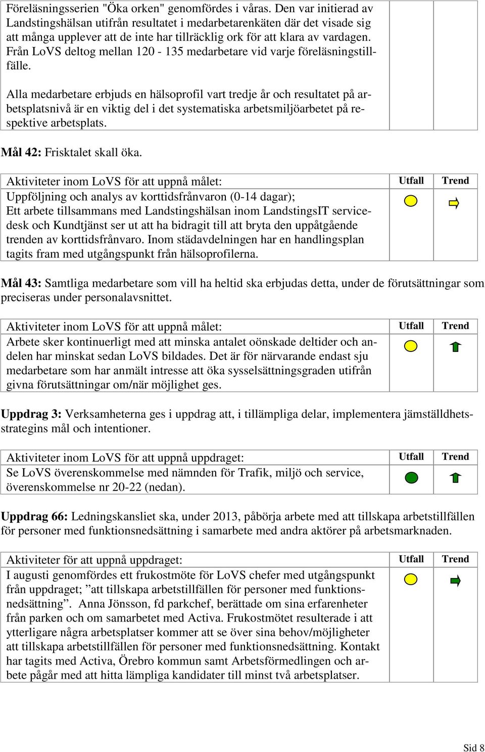 Från LoVS deltog mellan 120-135 medarbetare vid varje föreläsningstillfälle.