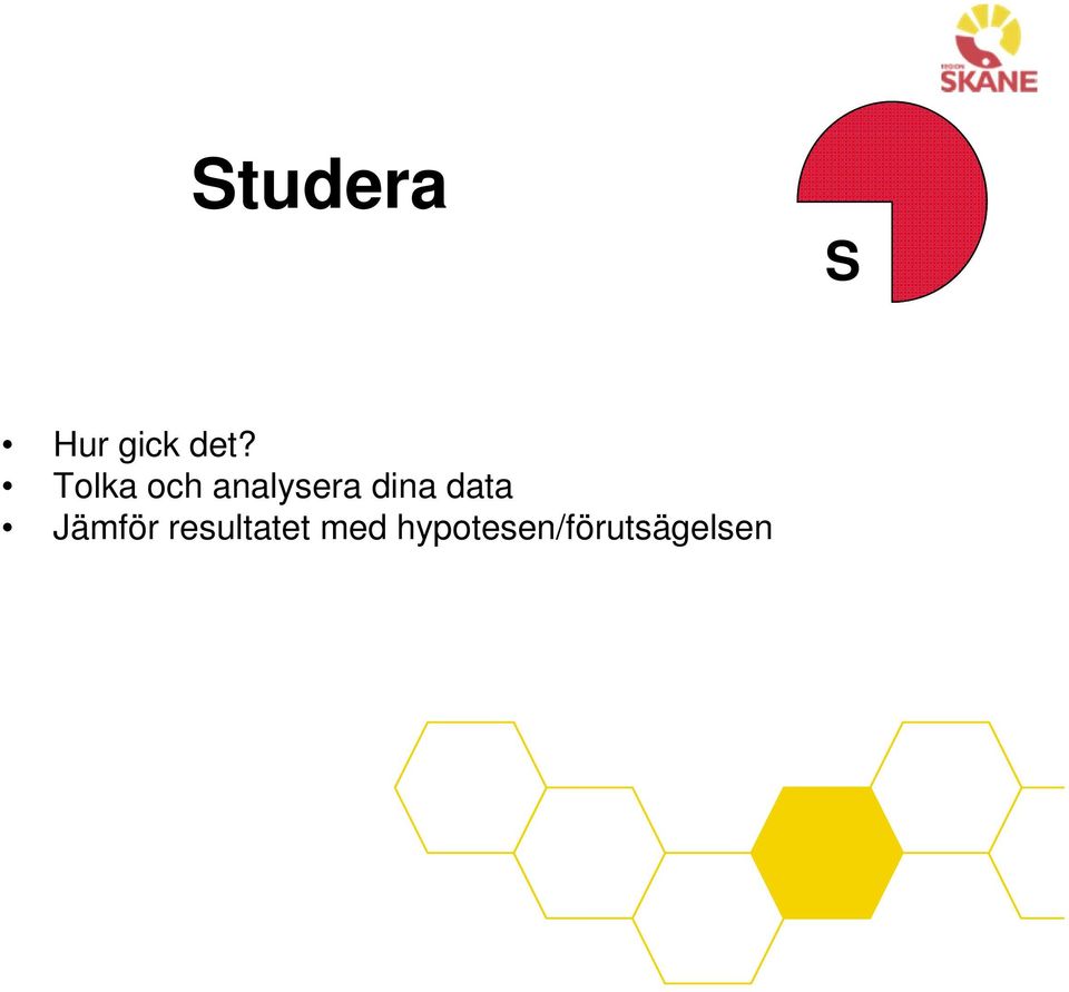 data Jämför resultatet