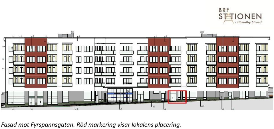 Röd markering