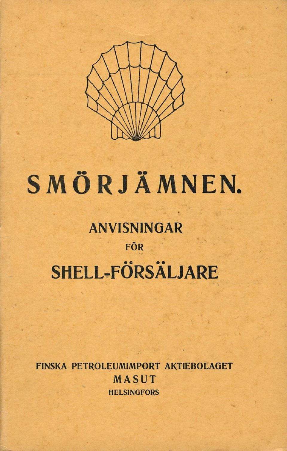 SHELL-FÖRSÄLJARE FINSKA