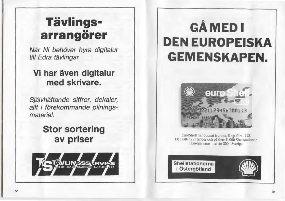 Stor sortering av priser GAMED I DEN EUROPEISKA GEMENSKAPEN.