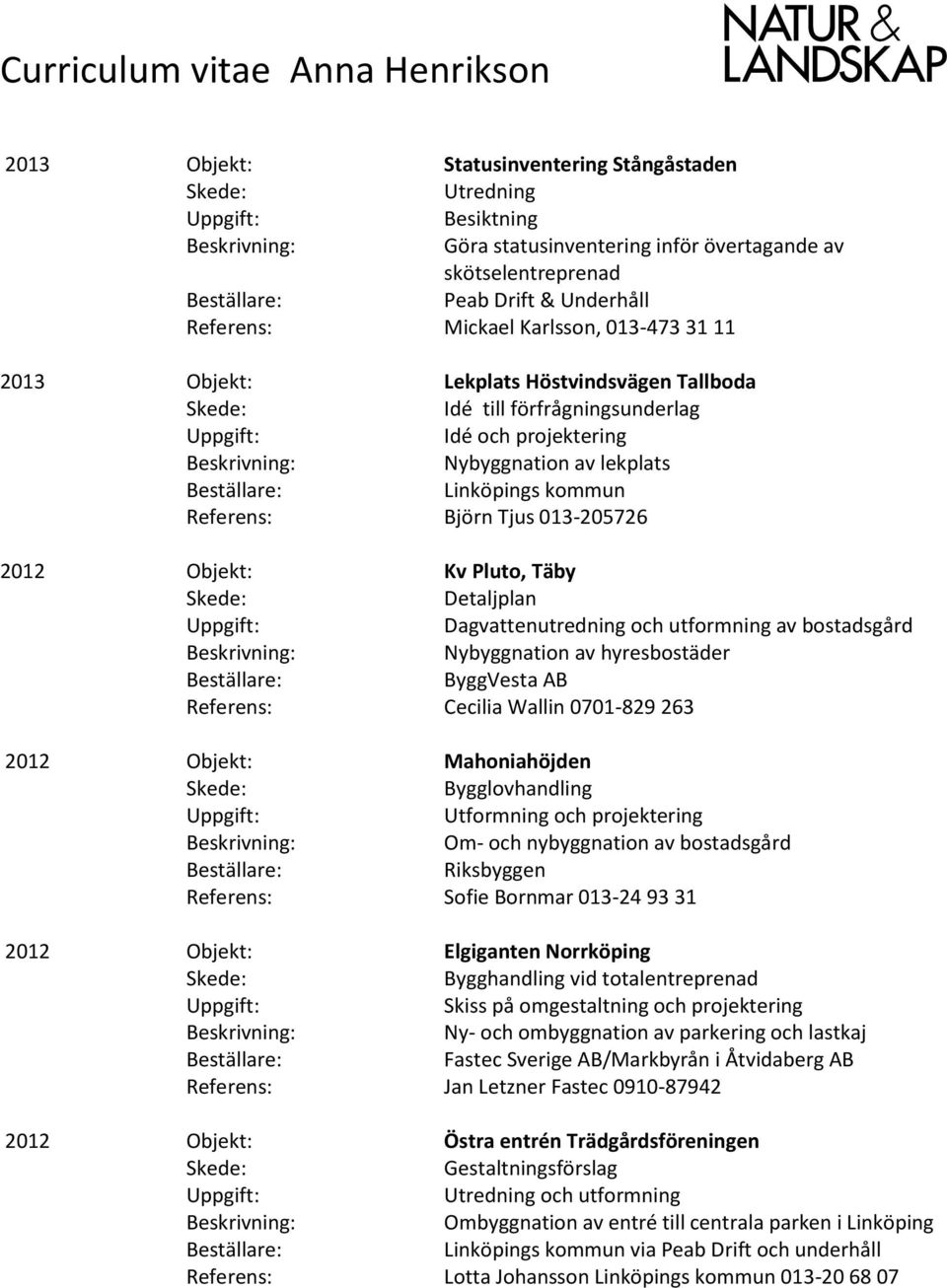 utformning av bostadsgård Nybyggnation av hyresbostäder ByggVesta AB Referens: Cecilia Wallin 0701-829 263 2012 Objekt: Mahoniahöjden Bygglovhandling Utformning och projektering Om- och nybyggnation