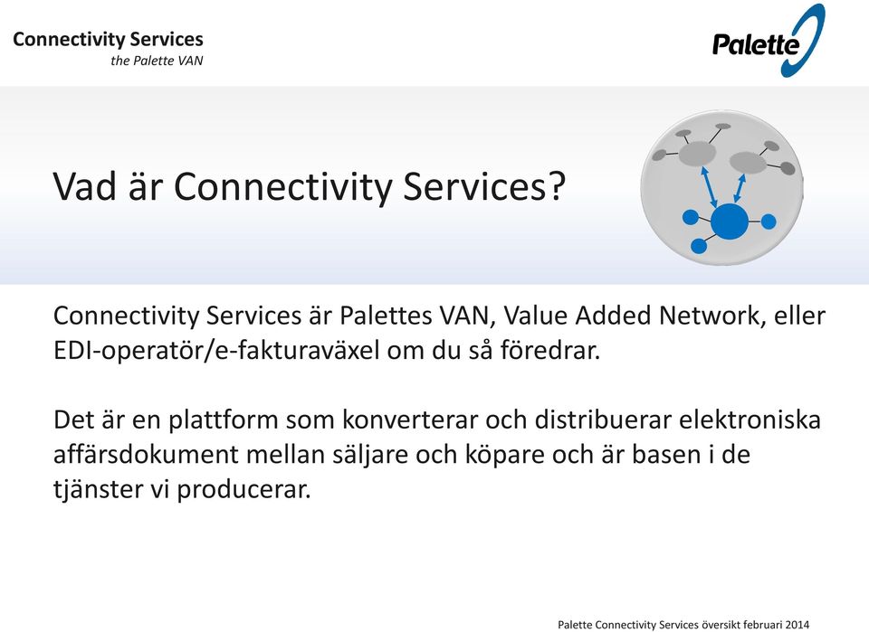 EDI-operatör/e-fakturaväxel om du så föredrar.