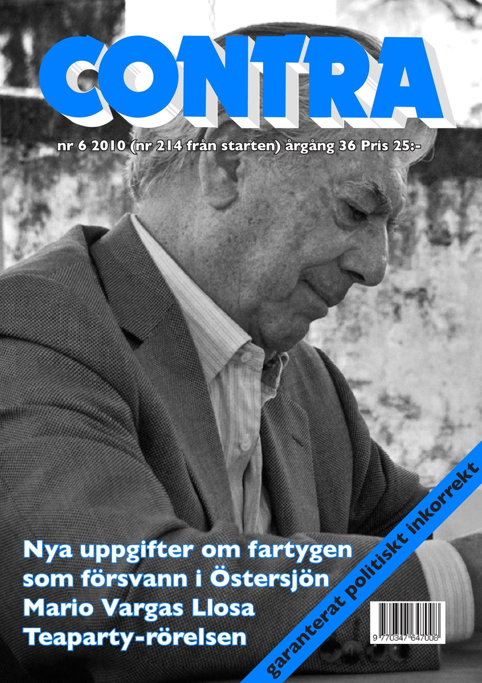 försvann i Östersjön Mario Vargas Llosa