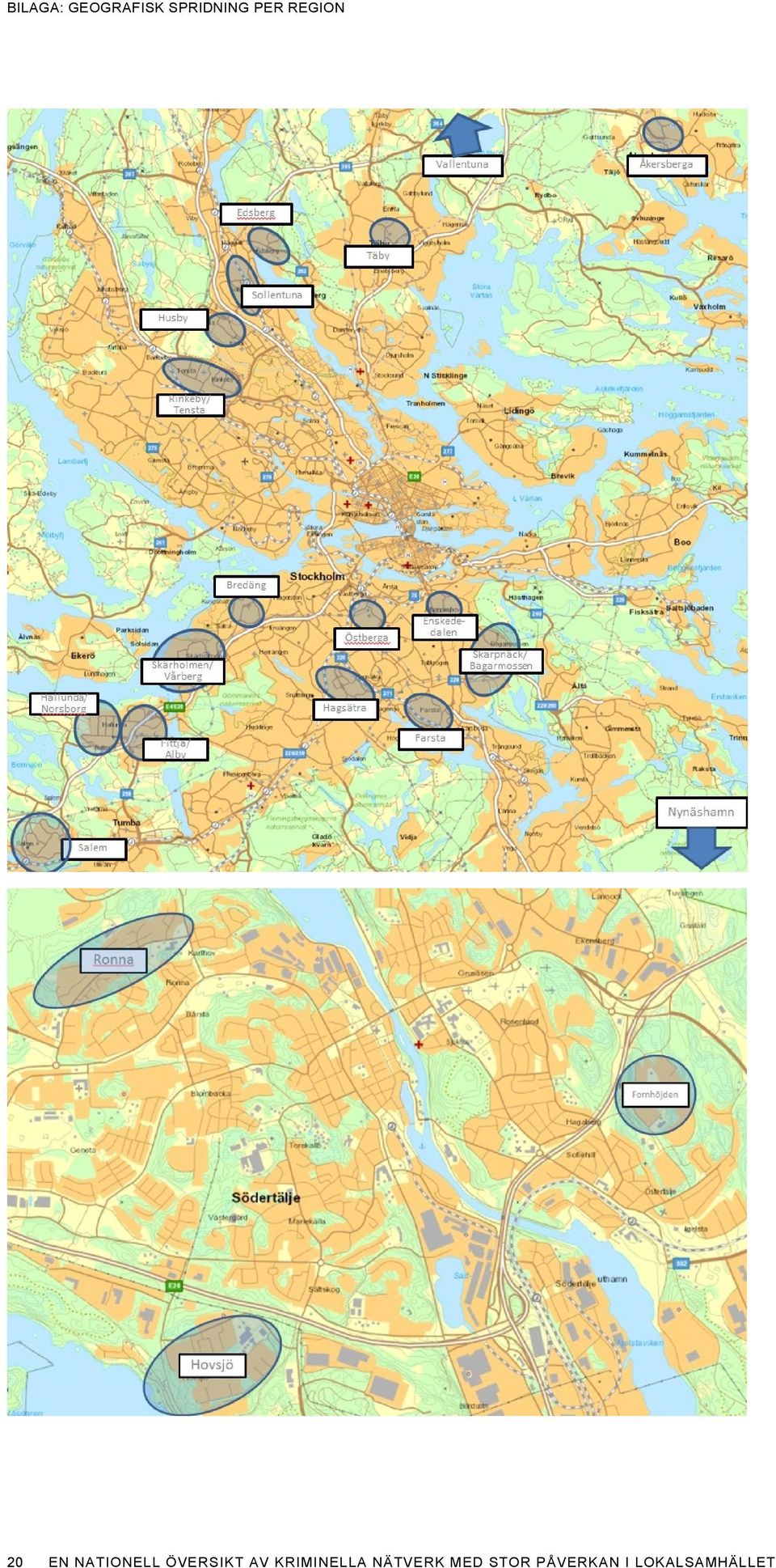 ÖVERSIKT AV KRIMINELLA NÄTVERK