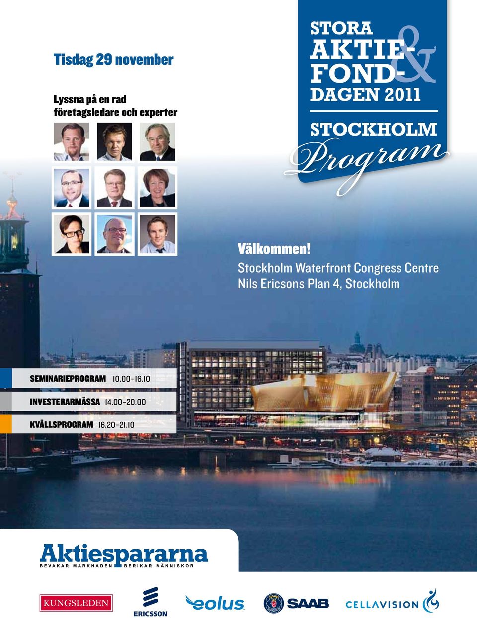 Stockholm Waterfront Congress Centre Nils Ericsons Plan 4,