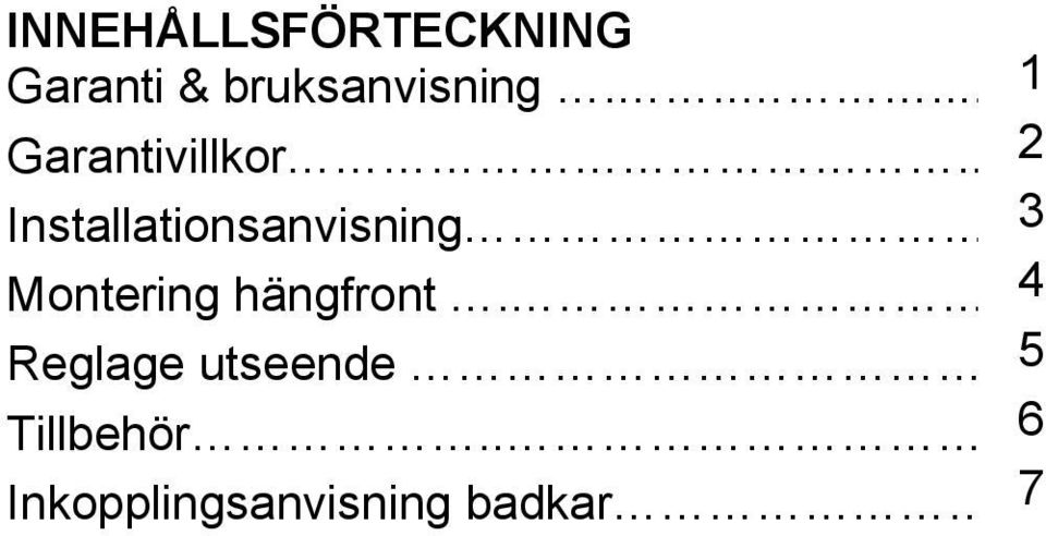 .. 2 Installationsanvisning.