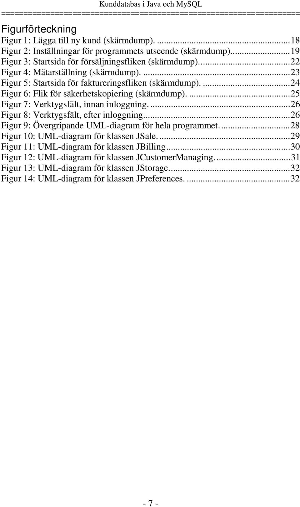 ...25 Figur 7: Verktygsfält, innan inloggning....26 Figur 8: Verktygsfält, efter inloggning...26 Figur 9: Övergripande UML-diagram för hela programmet.