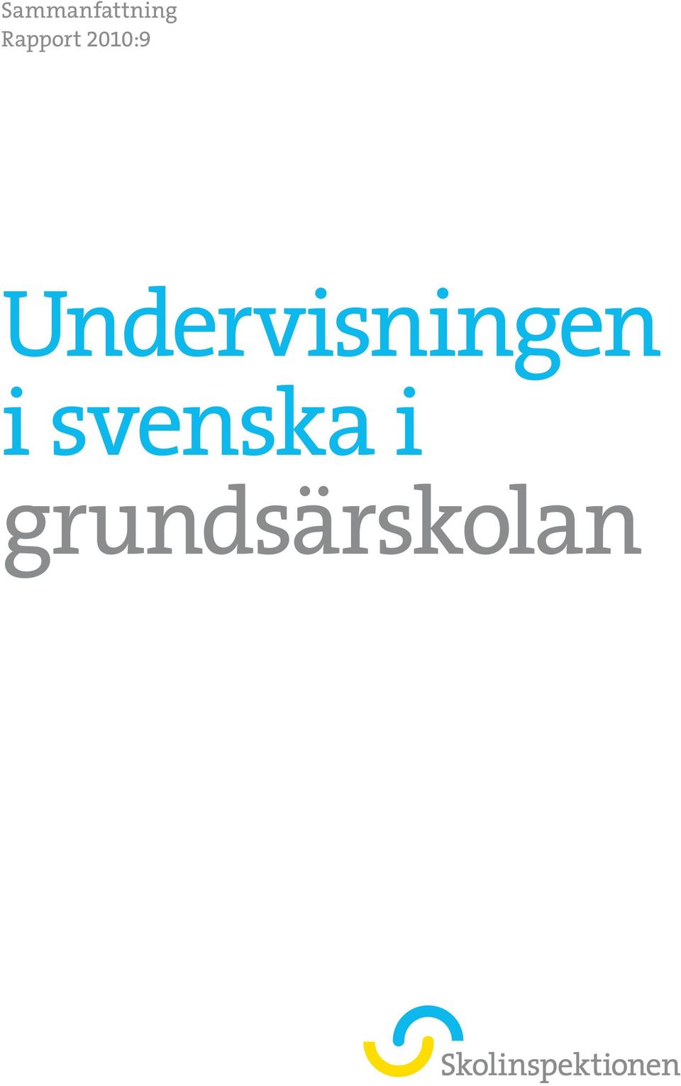 Undervisningen i