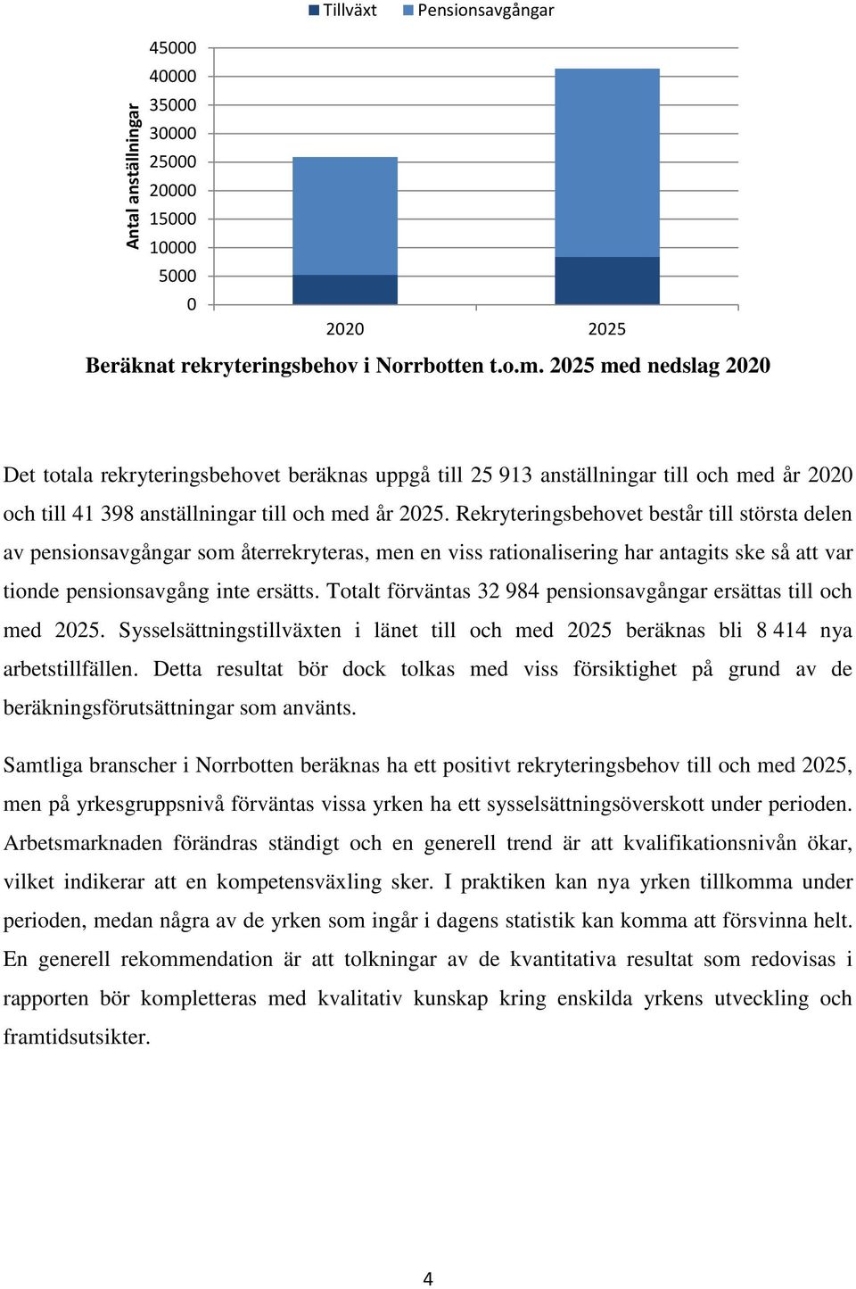 et består till största delen av pensionsavgångar som återrekryteras, men en viss rationalisering har antagits ske så att var tionde pensionsavgång inte ersätts.