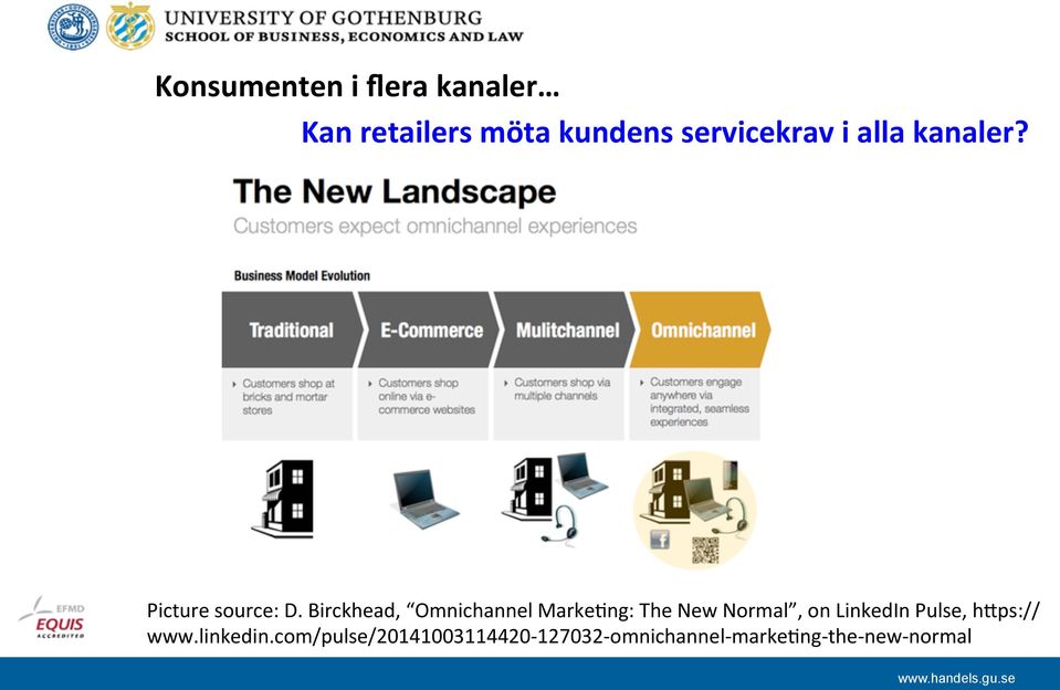 Birckhead, Omnichannel MarkeEng: The New Normal, on LinkedIn