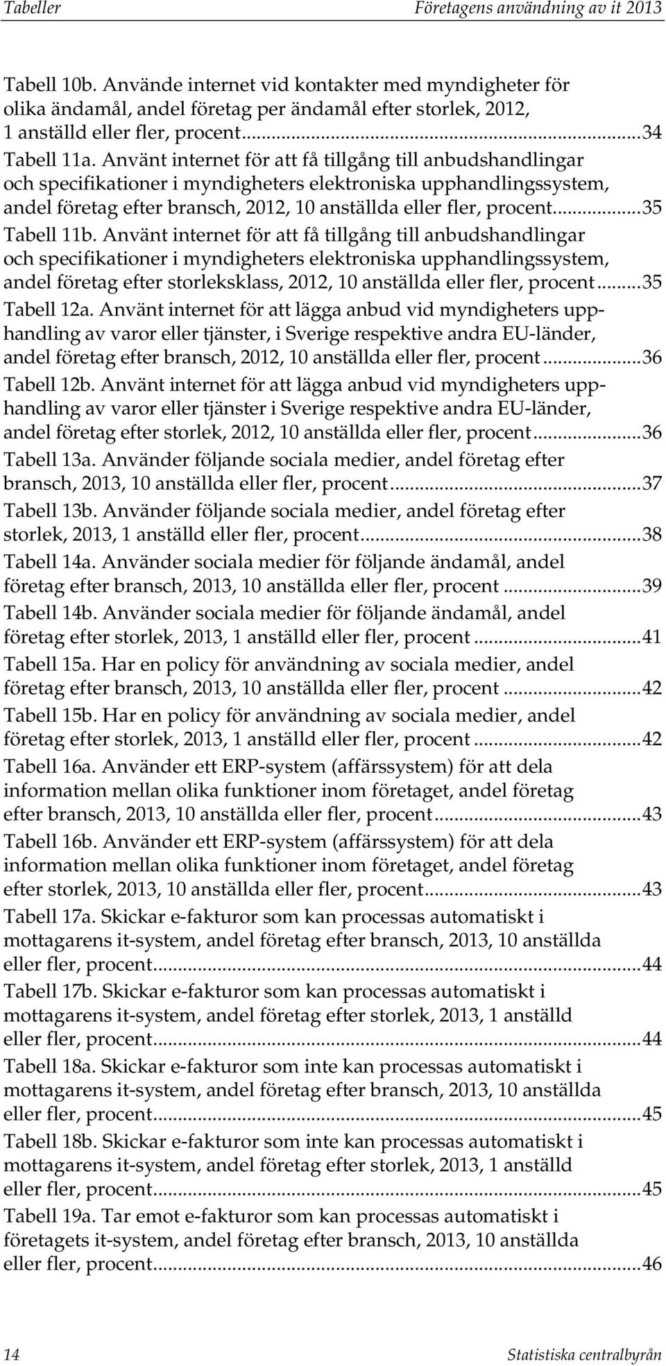 Använt internet för att få tillgång till anbudshandlingar och specifikationer i myndigheters elektroniska upphandlingssystem, andel företag efter bransch, 2012, 10 anställda eller fler, procent.