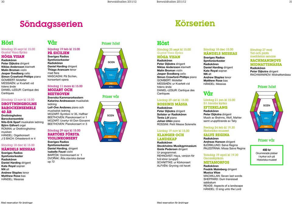 tidens ände DANIEL-LESUR: Cantique des Cantiques Söndag 13 nov kl 15.