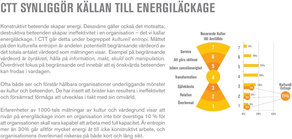 Måttet på den kulturella entropin är andelen potentiellt begränsande värdeord av det totala antalet värdeord som mätningen visar.