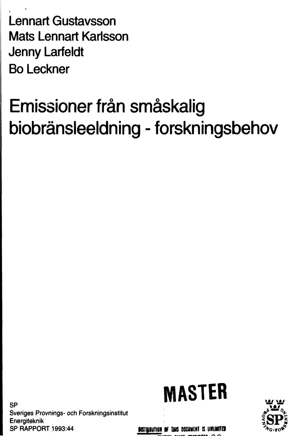 forskningsbehov MASTER Sp - Mi.