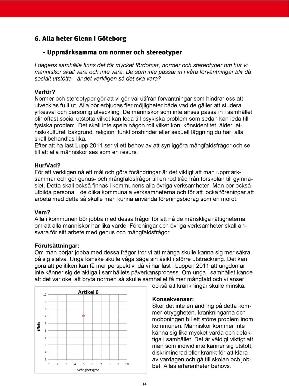 Normer och stereotyper gör att vi gör val utifrån förväntningar som hindrar oss att utvecklas fullt ut.