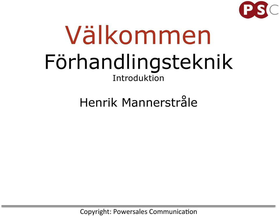 Förhandlingsteknik
