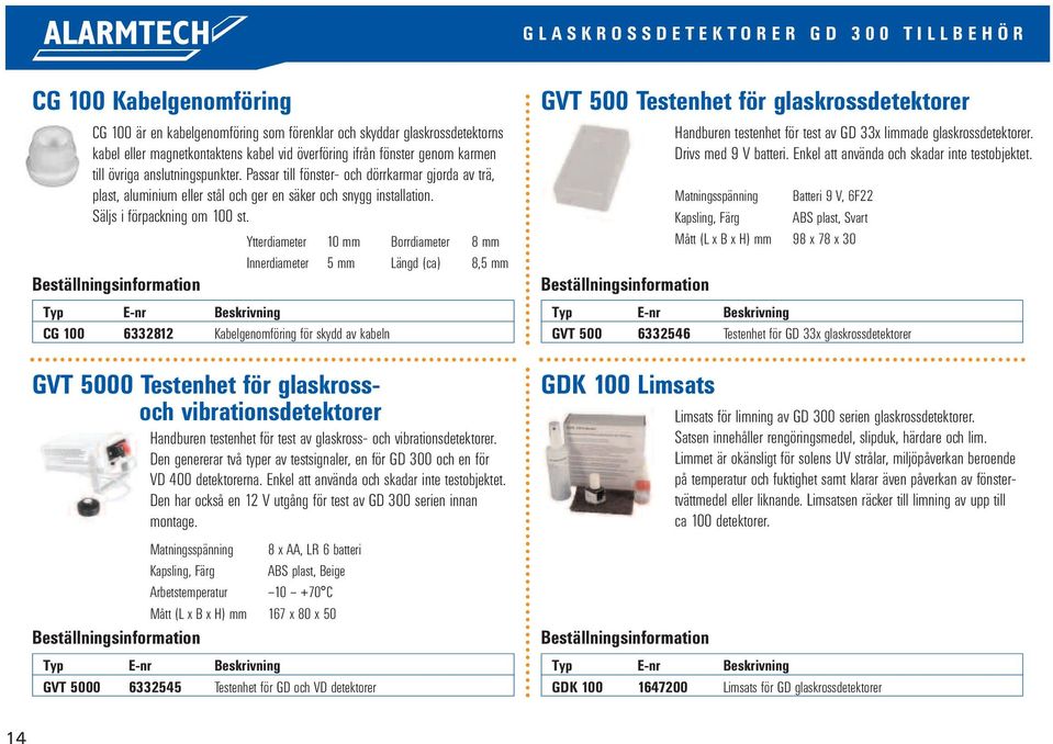 Säljs i förpackning om 100 st.