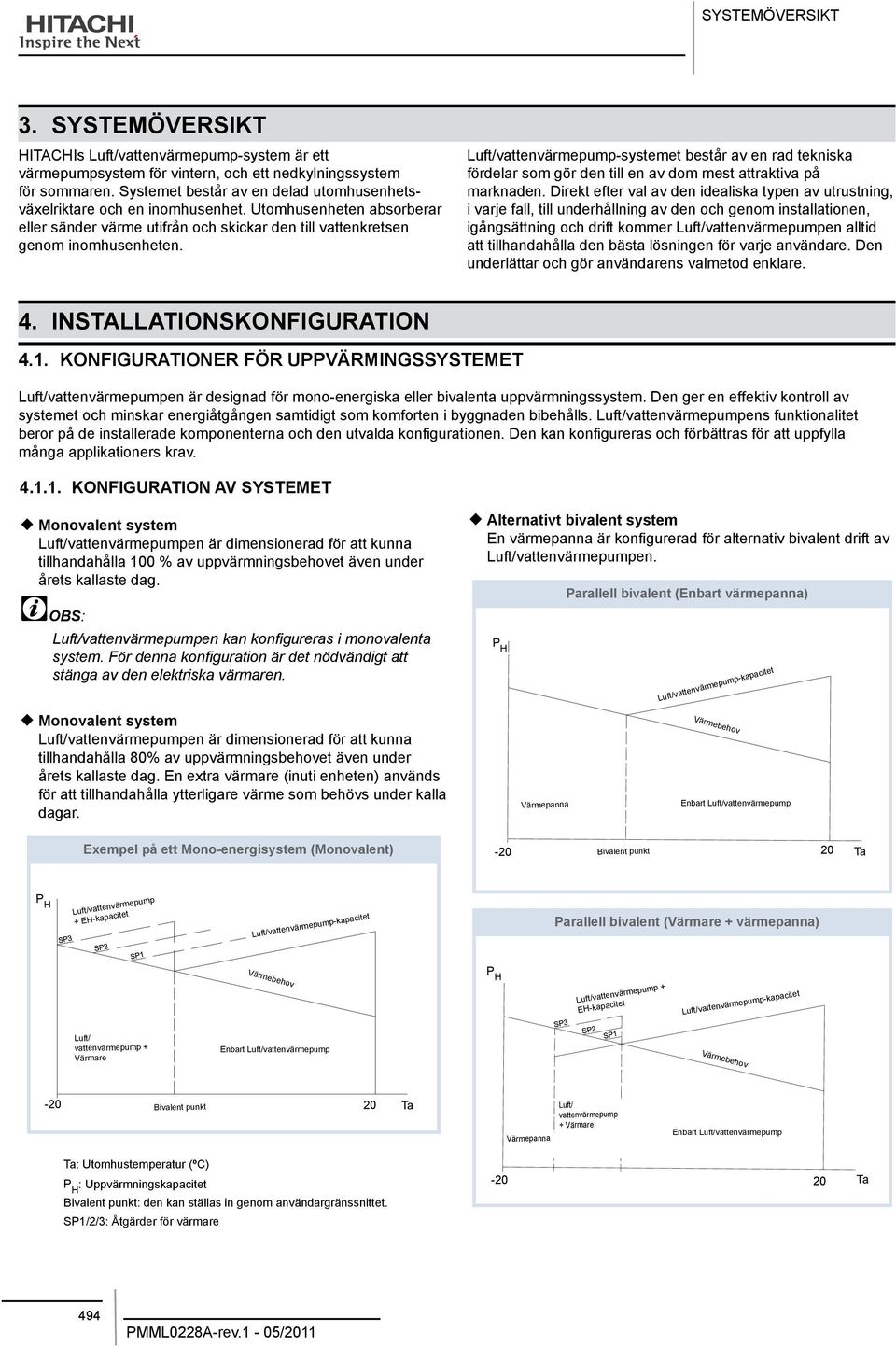 Luft/vattenvärmepump-systemet består av en rad tekniska fördelar som gör den till en av dom mest attraktiva på marknaden.