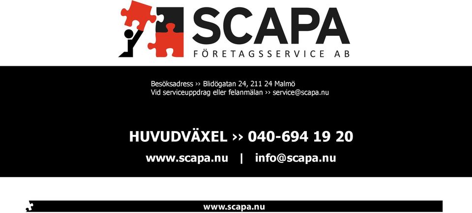 felanmälan service@scapa.
